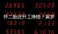 怀二胎还开工挣钱？奚梦瑶近照脸庞圆润却显憔悴